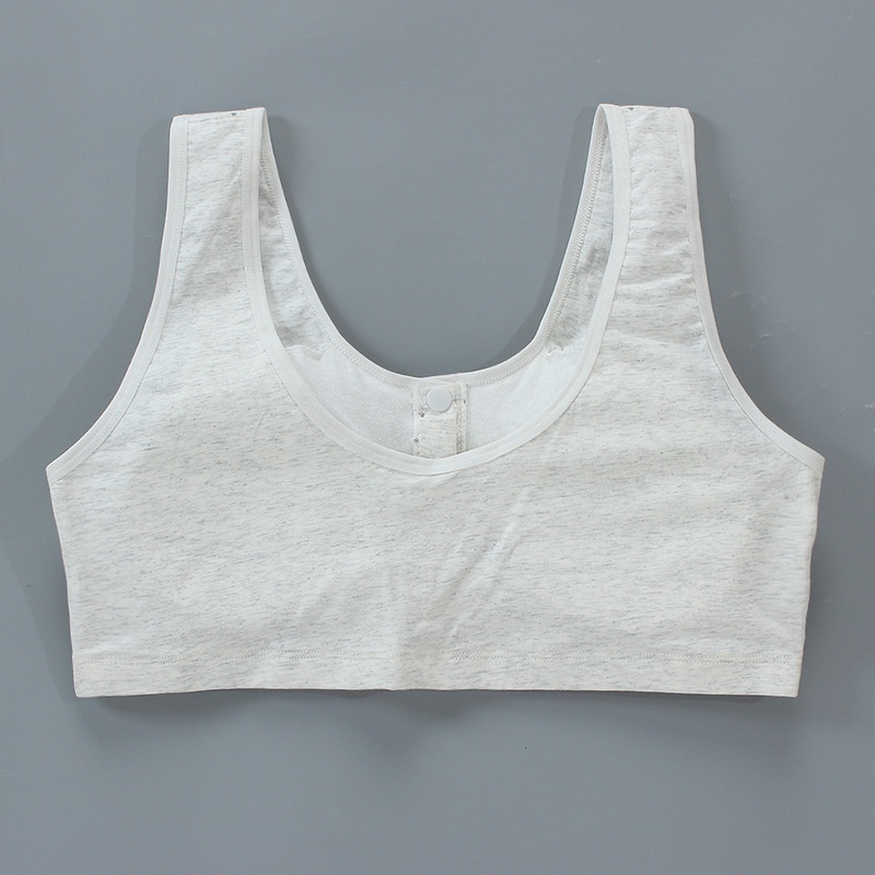 MOMO Plus Size Girls Bra Development Period Baby Training Bra Children's Bra Youth Girl’s Bra Soft Padded Cotton Bra (60-100kg)