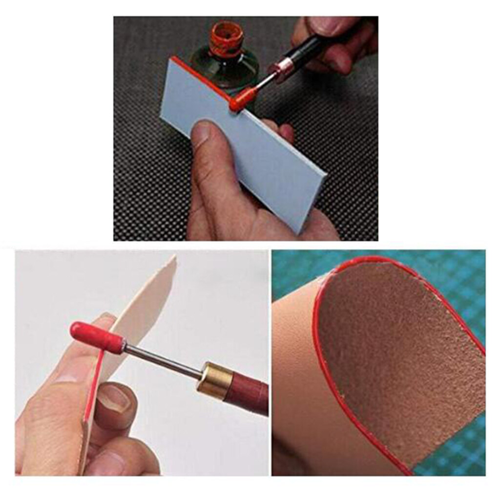 Fityle 7pcs Acrylic Leather Paint / Dye 1 Oz Bottle New for Shoes Bags Boots