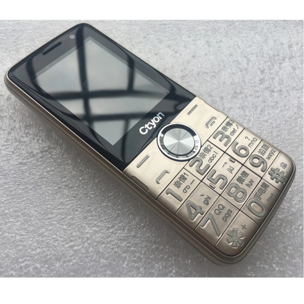 Ctyon CT07 Elderly 4G LTE Smartphone 512MB RAM 4GB ROM 2.4" Push Button MTK6737M Quad Android 6.0 0.3MP WiFi GPS Cheap Mobile Phone