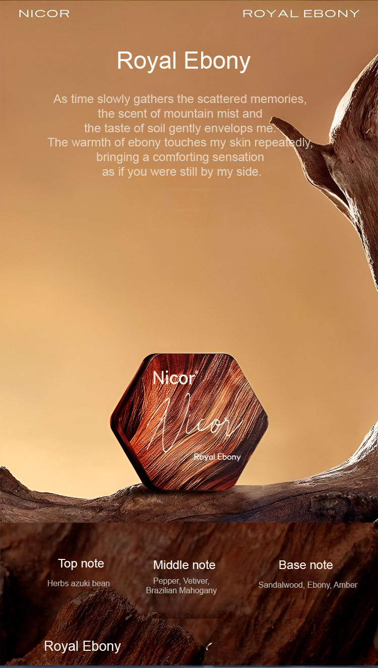 hpyshop Portable Luxurious perfumer balm for men