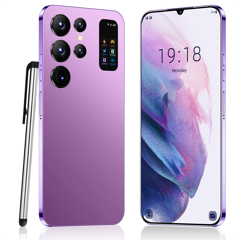 5G Smartphone S24 Ultra 7.0 HD Full Screen Memory 8GB RAM+256GB ROM Camera 48MP+72MP Android OS 13