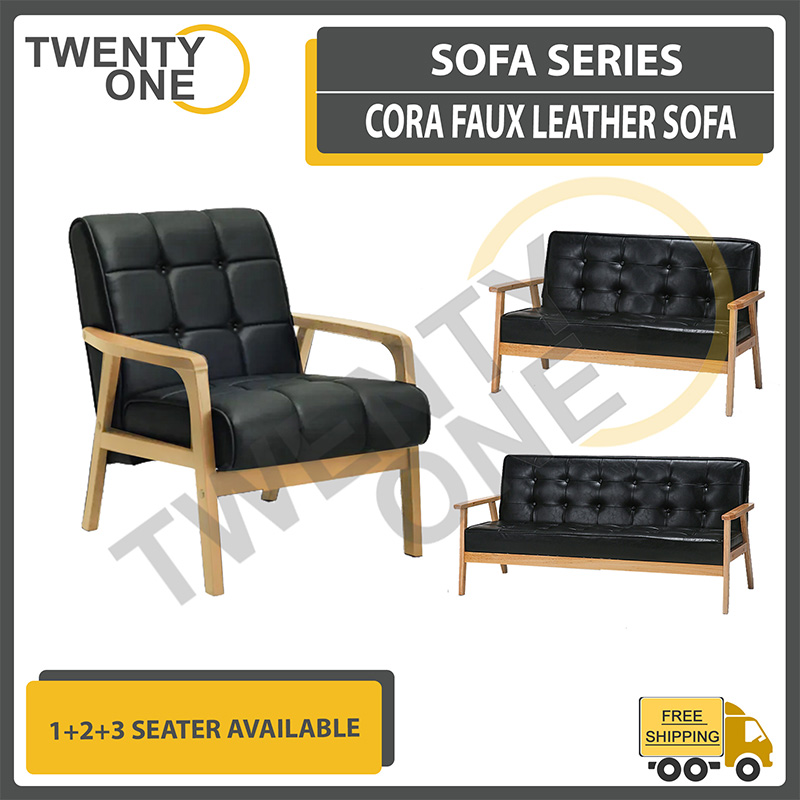 [Bulky]Twenty one SARAH/CORA SERIES SOFA 1SEATER/2SEATER/3SEATER/COFFEE TABLE/SIDE TABLE AVAILABLE ☆