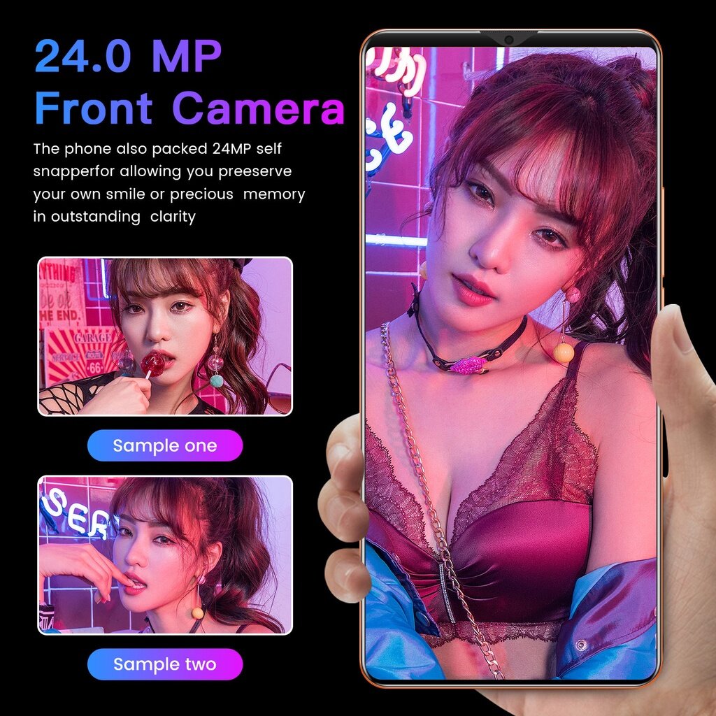 【goods in stock】NEW P50 pro Smart Phone 6.1Inch 8GB RAM+128GB ROM Dual Sim Dual Standby Face Recognition Smartphone Preferential price