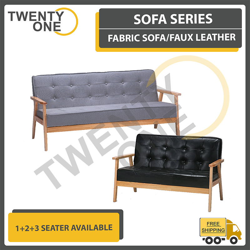 [Bulky]Twenty one SARAH/CORA SERIES SOFA 1SEATER/2SEATER/3SEATER/COFFEE TABLE/SIDE TABLE AVAILABLE ☆