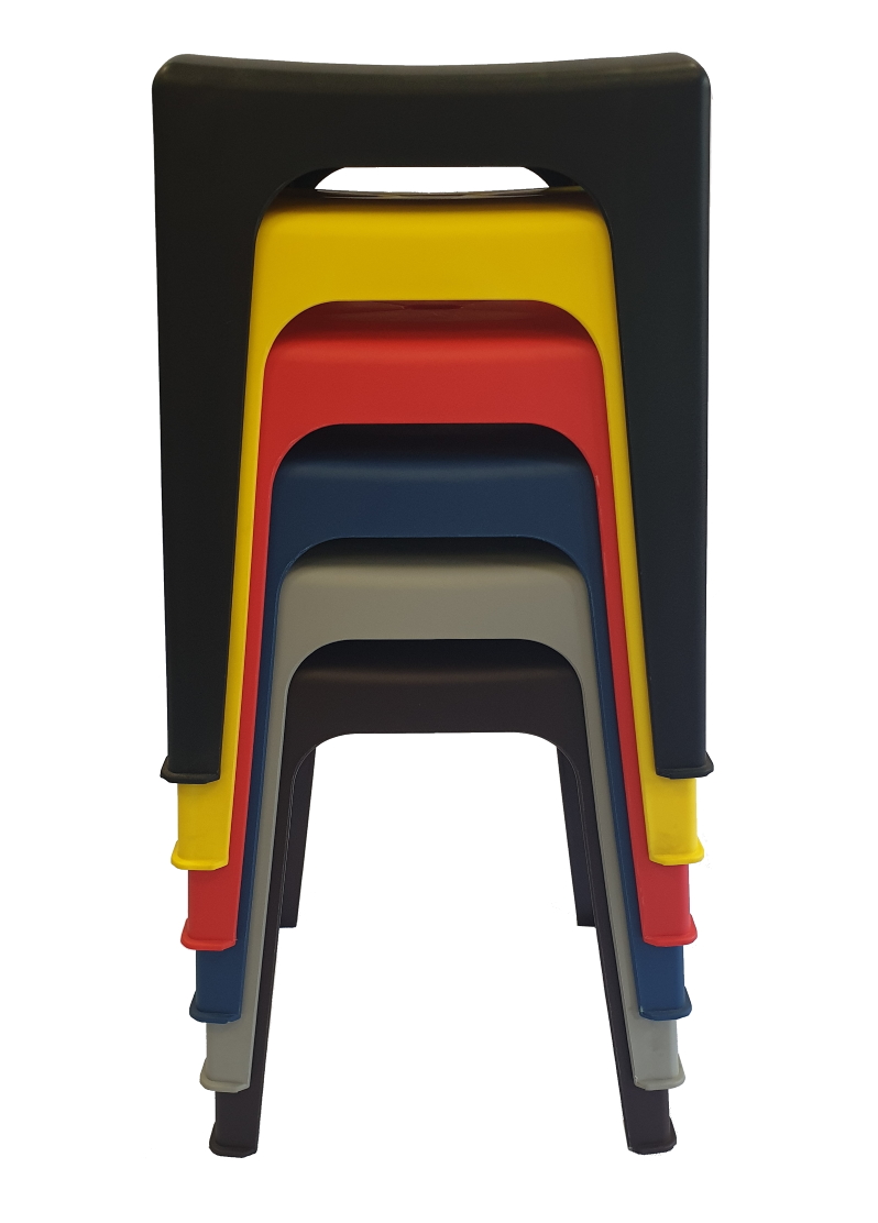 [TheGoodFurniture] Plastic stool Sturdy Stackable stools Durable Budget Colorful Strong chair Stackable 塑料椅头 ? Can Mixed Colors ?