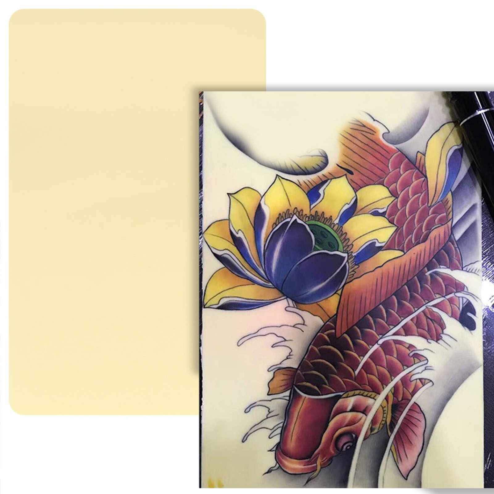 Edmundh Beginner Tattooing Supplies Realistic Tattoo Practice Skin Safe Soft Silicone for Beginners Experienced Artists 1pc/6pcs Ideal