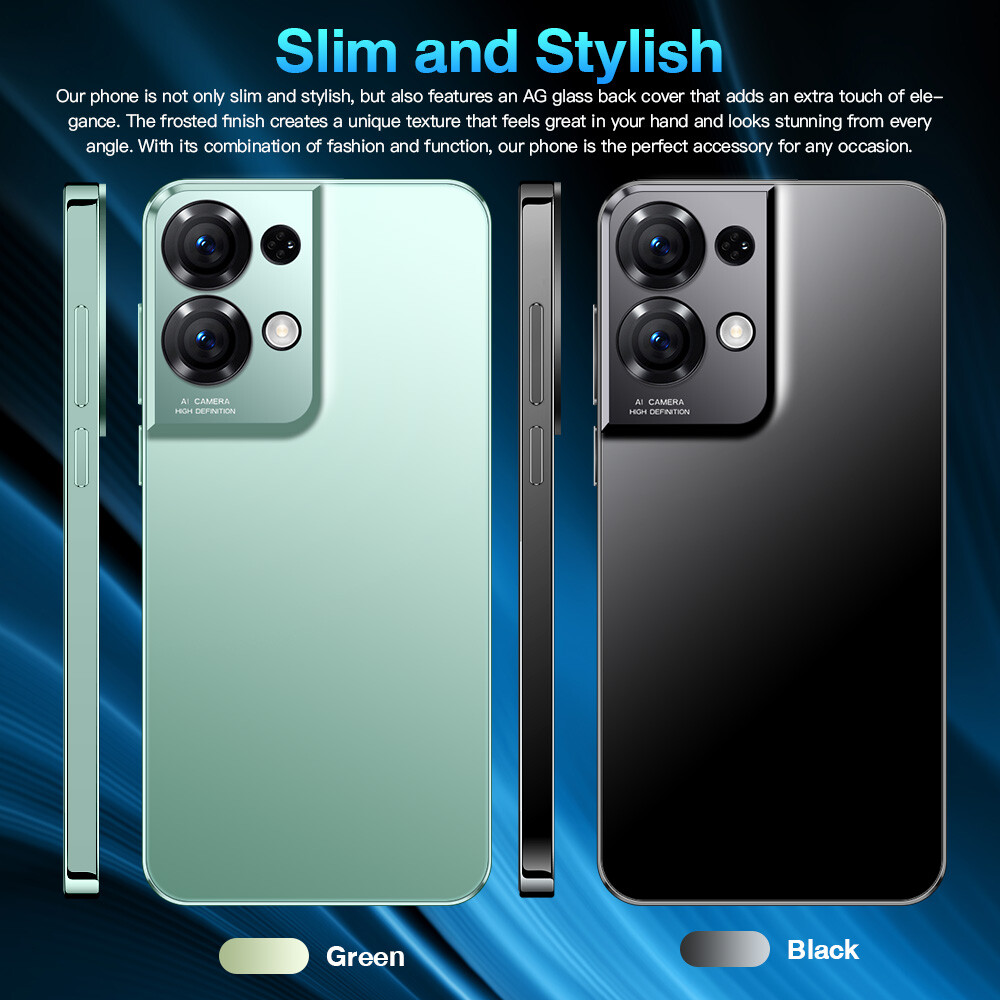 Reno9pro 4G/5G smartphone 6.8inch ultra clear screen 8+256GB memory Battery 6800mAh Lithium ion battery