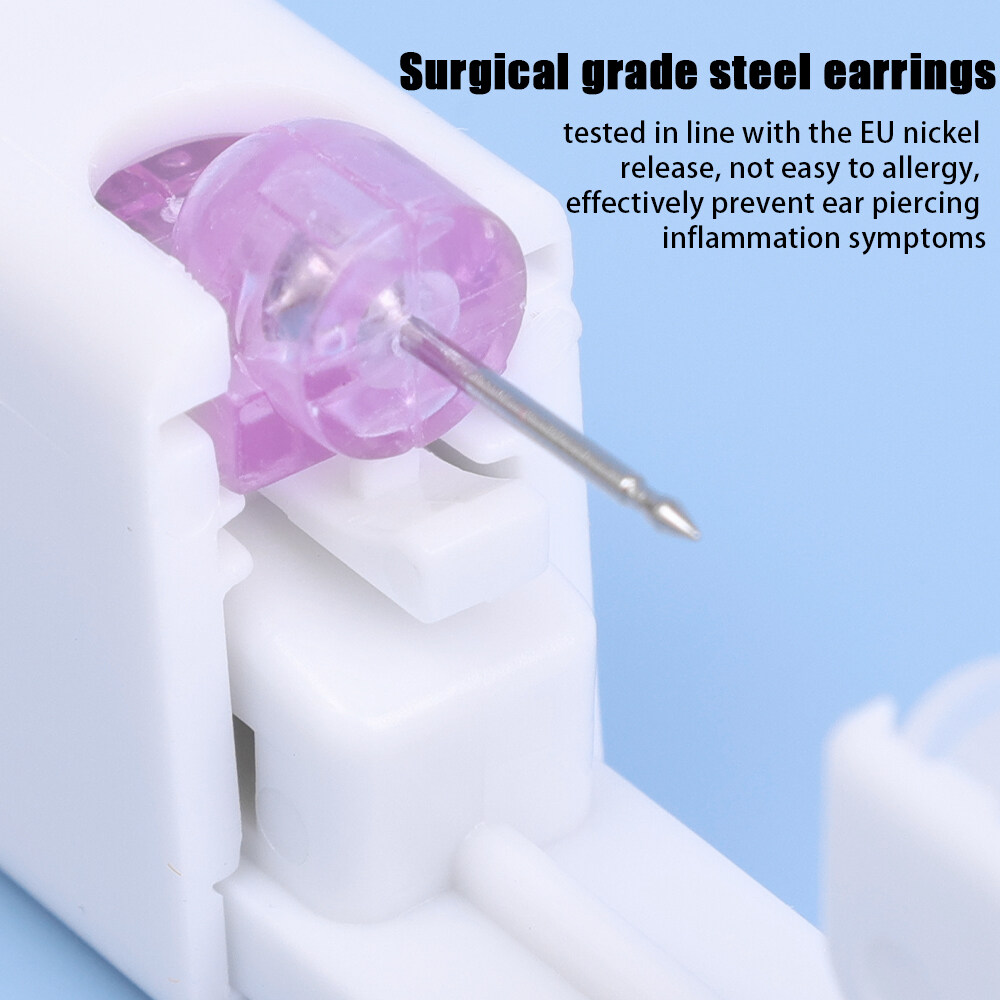 Disposable Safe Painless Ear Piercing Healthy Sterile Puncture Tool Without Inflammation for Earring Ear Piercing Set