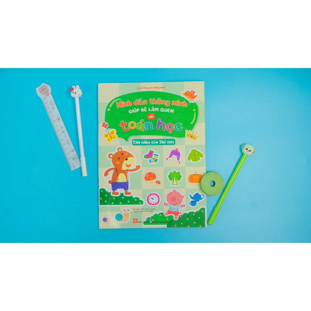 Children's books - Smart stickers to help children get used to math (Combo)