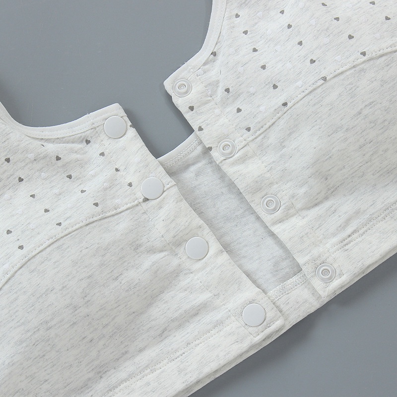 MOMO Plus Size Girls Bra Development Period Baby Training Bra Children's Bra Youth Girl’s Bra Soft Padded Cotton Bra (60-100kg)