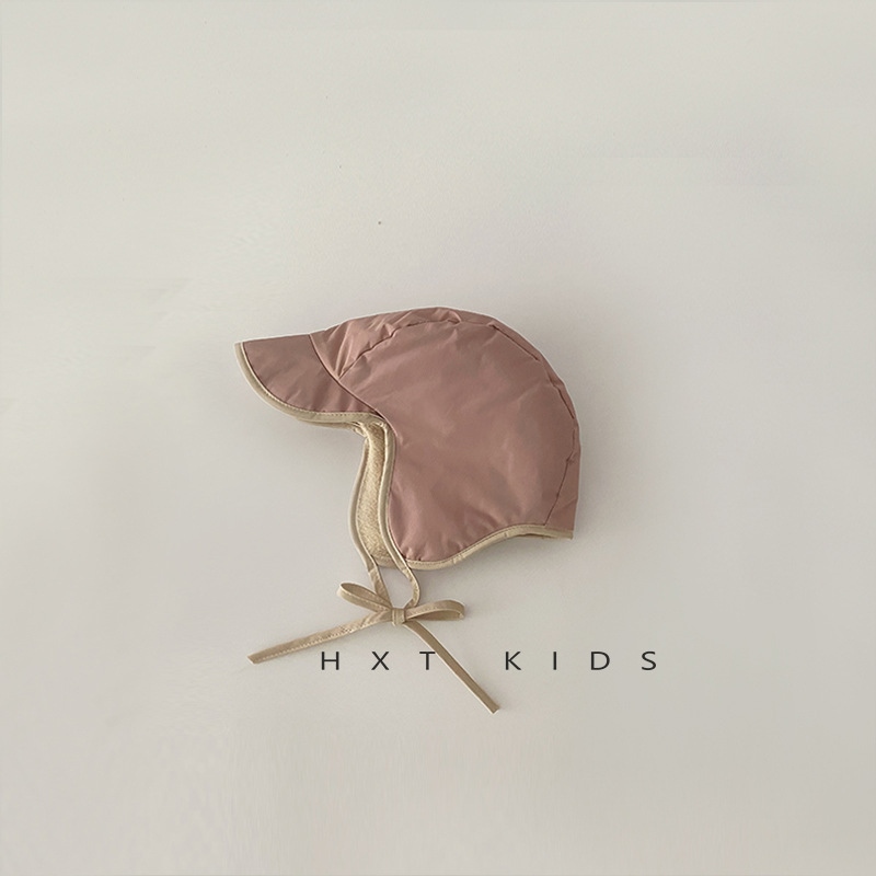 ▼✲ Ins windproof and coldproof children's Lei hat winter boys girls baby outdoor warm ear protection tide