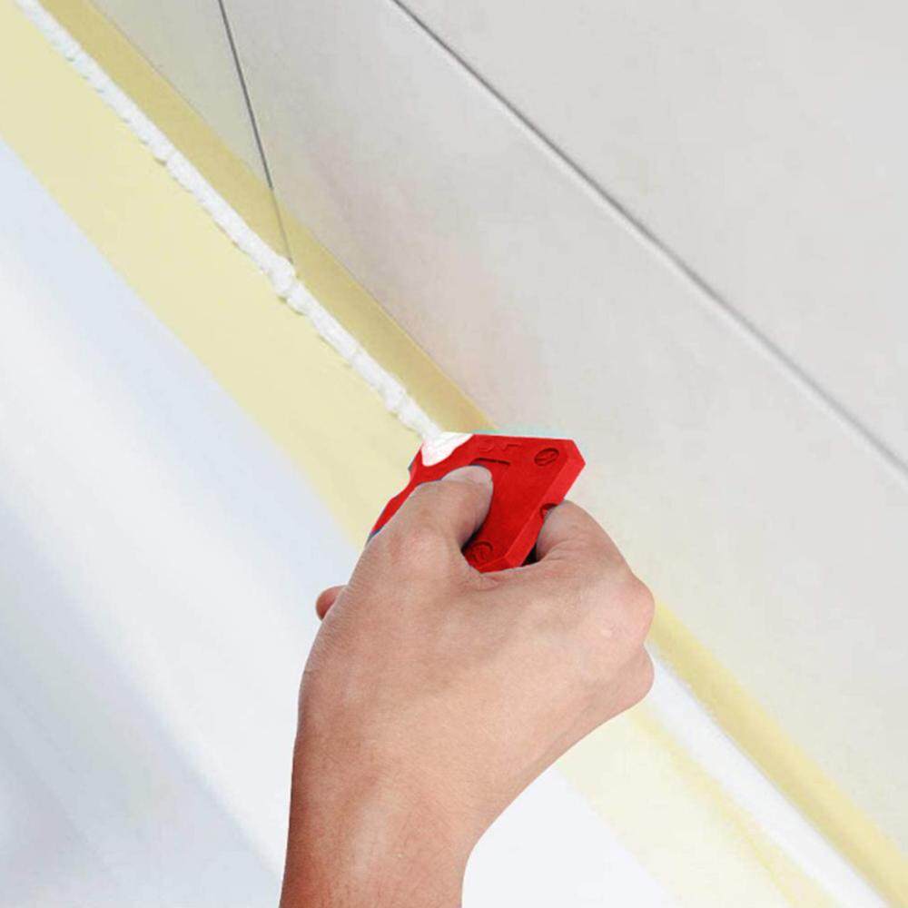 4pcs Silicone Smoothing Spatula Sealant Remover Caulking Scraper Grout Kit