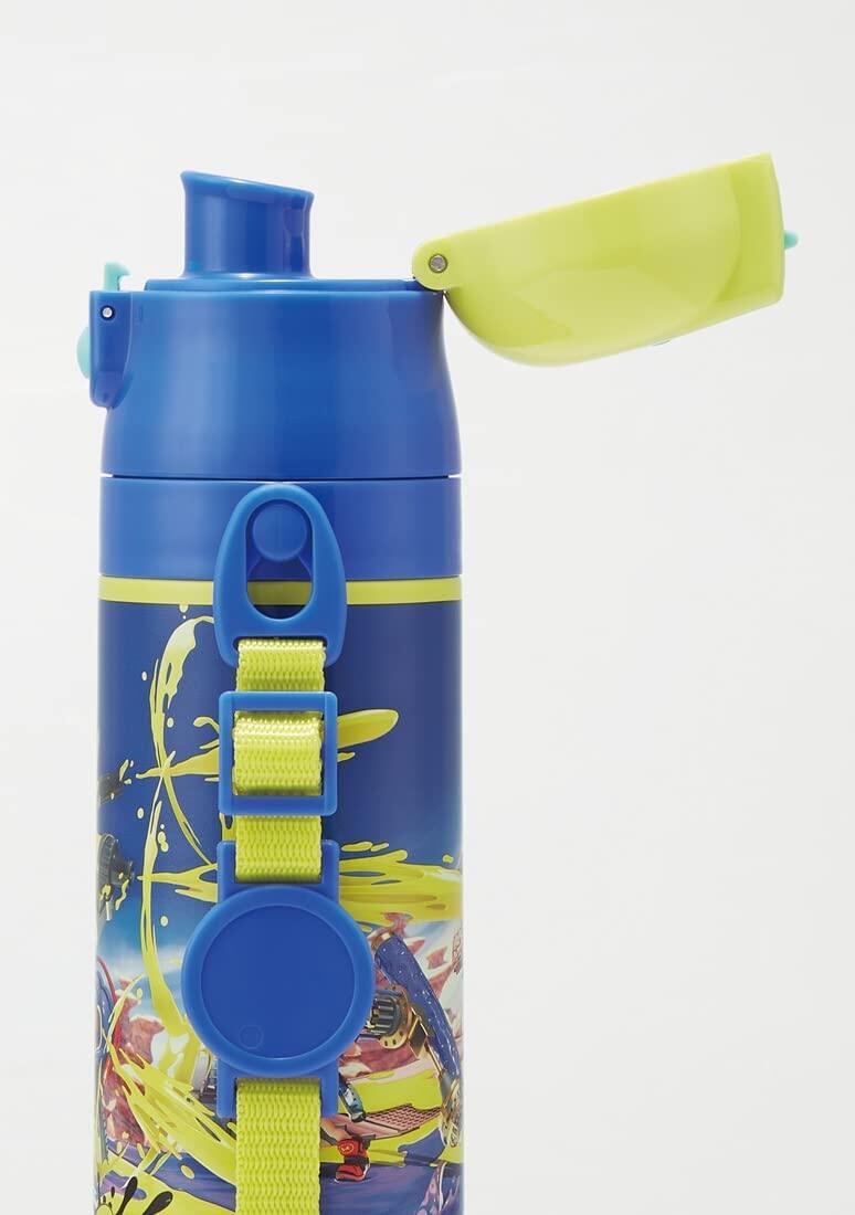 [JP]Skater Water Bottle 470ml Splatoon 3 Children's Stainless Steel Sports Bottle SDC4-A [Direct Shipping from Japan 100%Authentic]