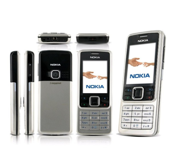 For ❄❄ Ready Stock Nokia 6300 Classic Phone 5MP GSM FM MP3 Bluetooth English Keyboard Mobile Phone ( 1 Year Warranty ) ❄❄