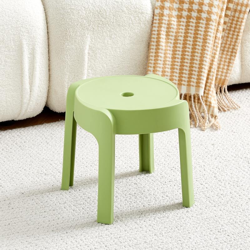 [Ready Stock] 30cm Plastic Stool Nordic Short Kids Chair Household