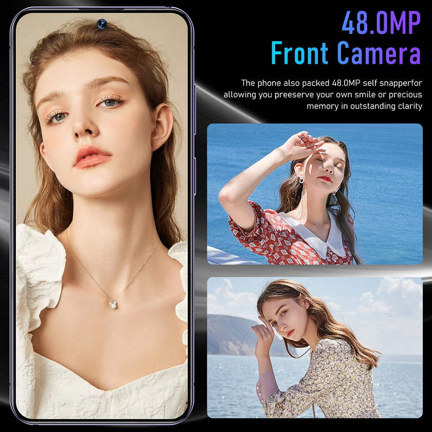 5G Smartphone S24 Ultra 7.0 HD Full Screen Memory 8GB RAM+256GB ROM Camera 48MP+72MP Android OS 13