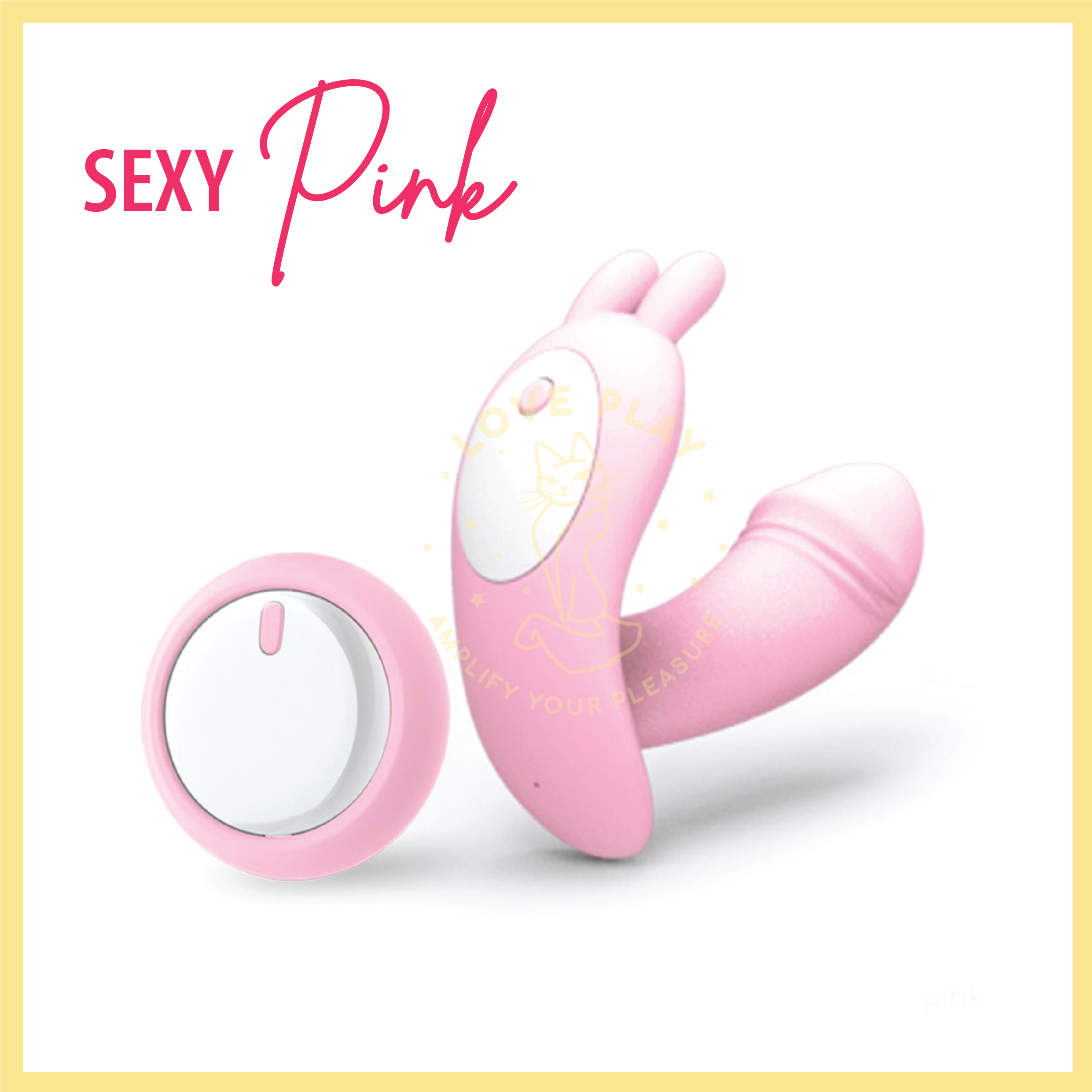 Love Play WOW Vivid Vibrator Waterproof Manhood G Spot G-Spot Sex Toy Adult Toy Clitoris Clit Erotic Stimulator Stimulation Oral Sex Climax Orgasm Masturbator Male Female Discreet Flexible Dildo