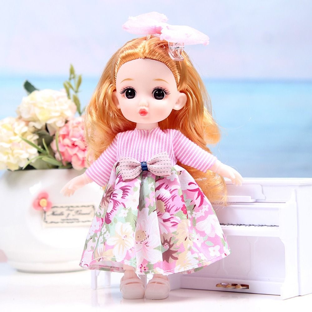 KIRIN Diy Toy Child Toys Princess Dolls Model Clothes Dress Up Gift Articulated Doll Princess Dolls Toys Toy Set Molly Girls' Doll Mini Multi Joint Doll Movable Jointed Princess Dolls