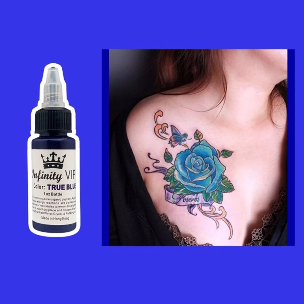 30ml Natural Tattoo Pigment Permanent Makeup 1oz Bottle Tattoos Ink Pigment For Body Professional Beauty Art Supplies New