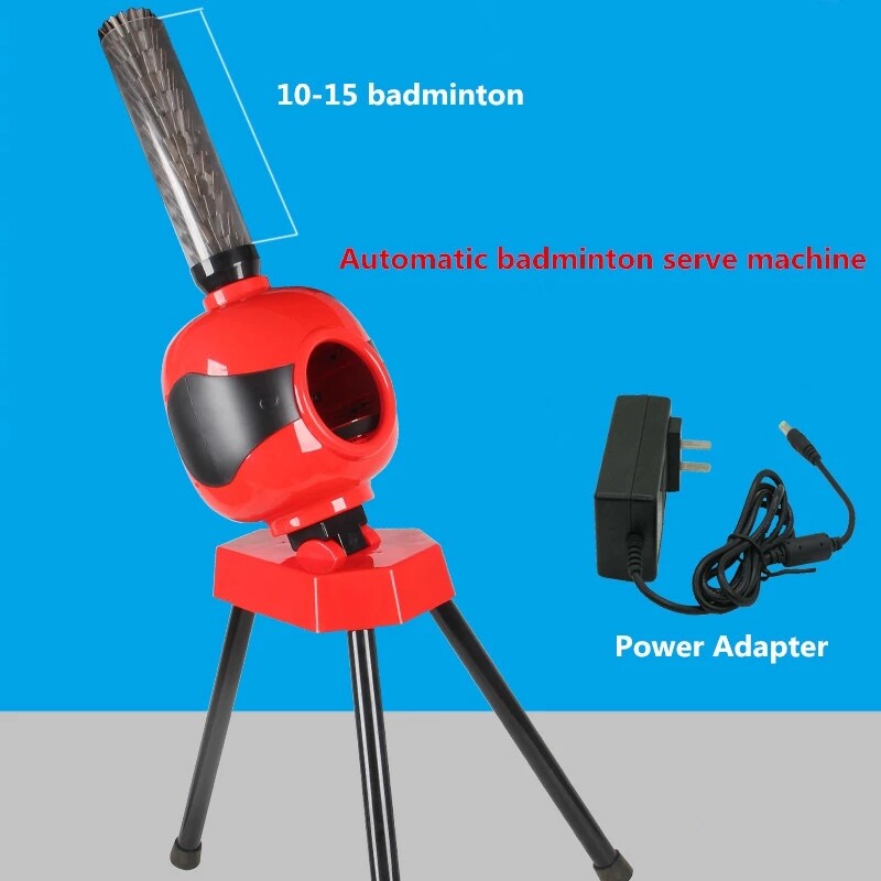 【ESS】Badminton Automatic Serve Machine Children's Badminton Trainer Portable Badminton Training Machine Best Gift for Kid