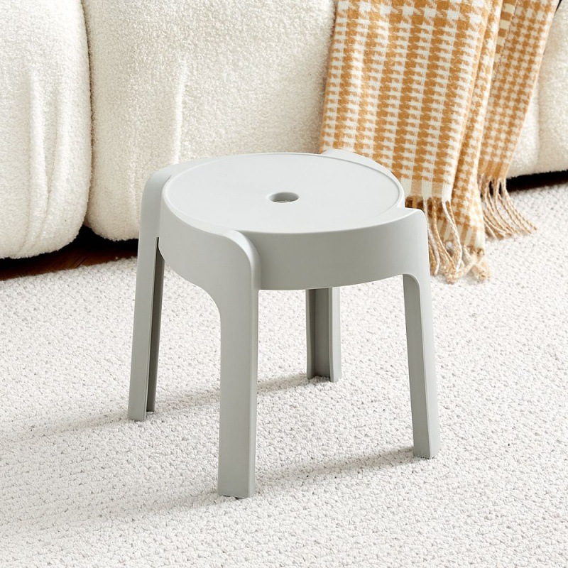 [Ready Stock] 30cm Plastic Stool Nordic Short Kids Chair Household