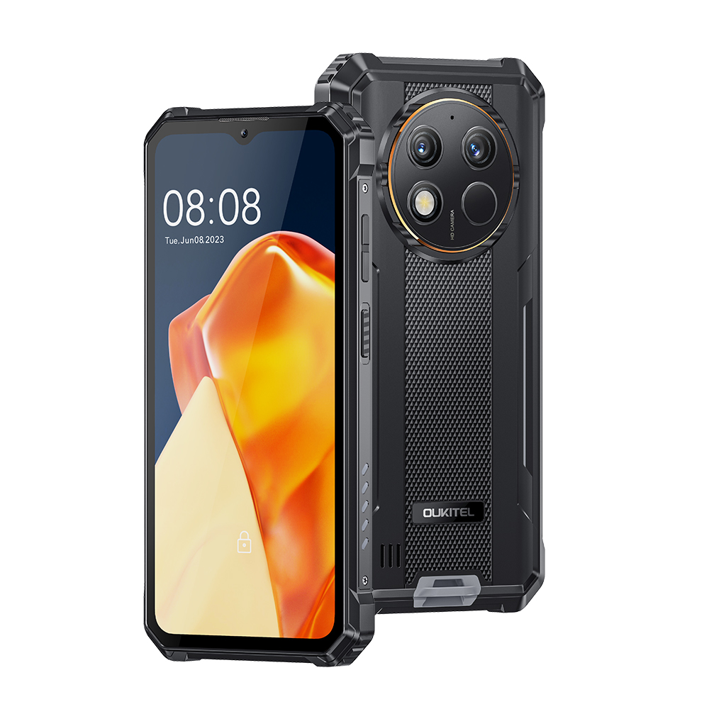 【In Stock】Global Version Oukitel WP28 Rugged 6.52‘' HD+ 10600mAh 8GB+256GB Android13 48MP Camera Moblie Phone