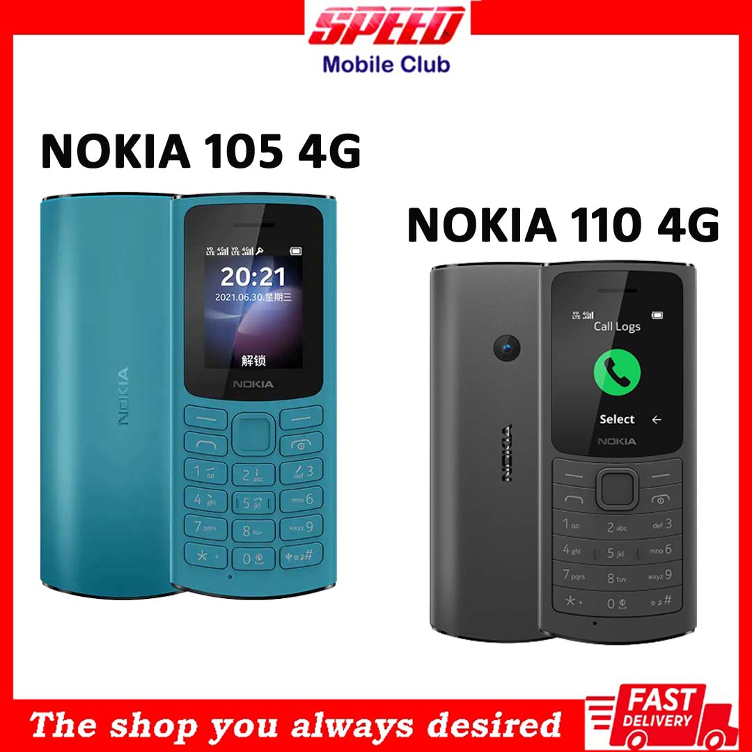 Nokia 105 4G | Nokia 110 4G | Dual SIM | Elder Friendly | Brand New With Warranty