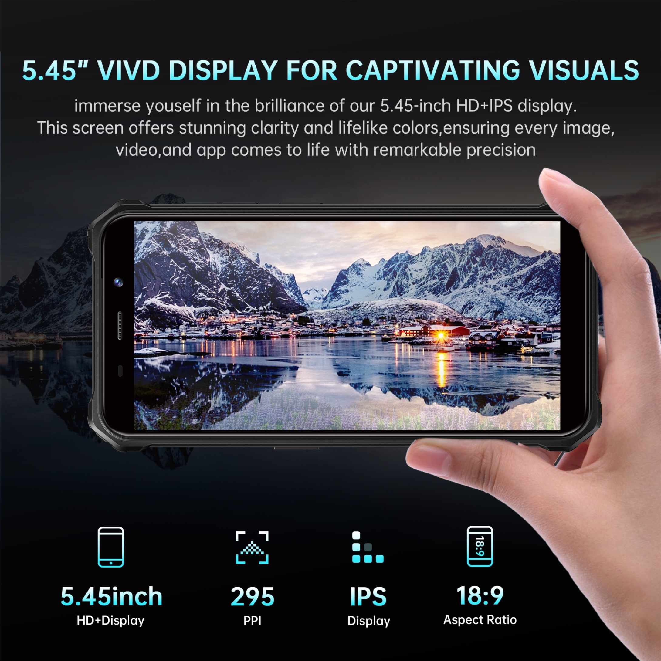 OUKITEL Fossibot F101 Pro Smartphone 10600mAh 15GB+128GB IP68 Waterproof Rugged 24MP Camera NFC Global Version Cellphone