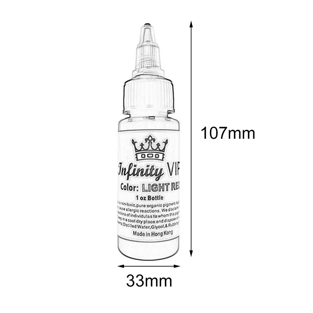 Body With Tattoos Bottle Professional Tattoo Pigment Inks Safe Half Permanent Tattoo Supplies For Body Beauty Tattoo Paint
