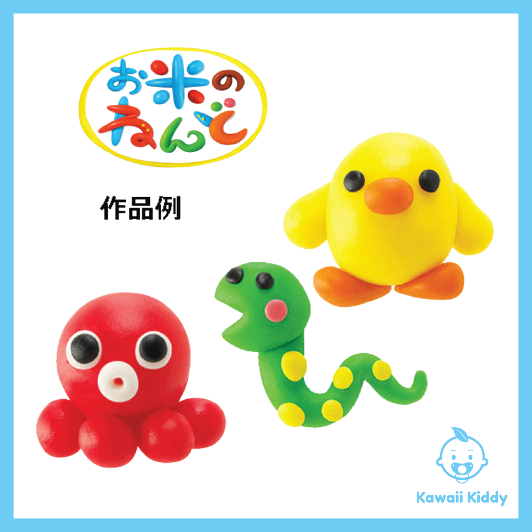 [Kawaii Kiddy] GINCHO Japanese Kids Clay (30g x9) - Solid/ Pastel Colours
