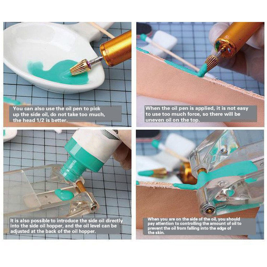 Fityle 7pcs Acrylic Leather Paint / Dye 1 Oz Bottle New for Shoes Bags Boots