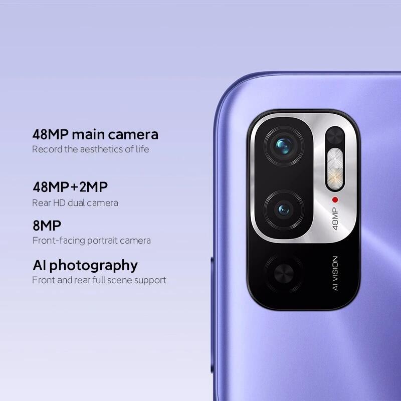 Global ROM Xiaomi Redmi Note 10 5G Dimensity 700 128GB/256GB Smartphone 7nm 90Hz 6.5" Display 48MP Camera 5000mAh  Battery