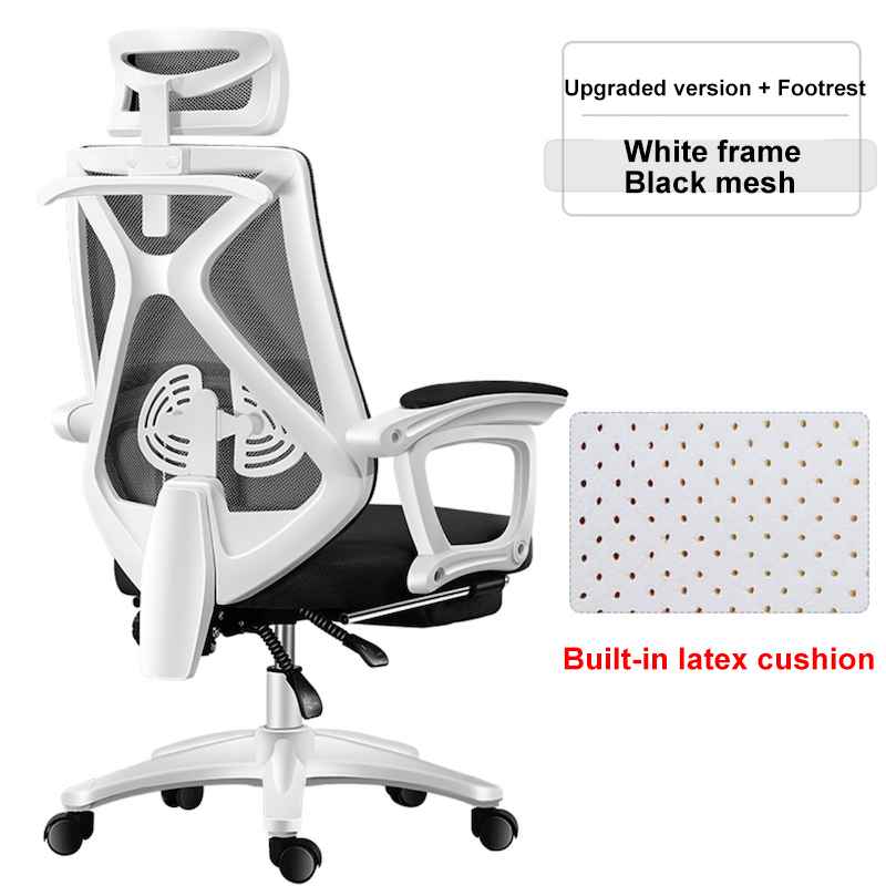 Ergonomic Office Chair - Rolling Desk Chair with 4D Adjustable Armrest, 3D Lumbar Support -  Option 100* 120* is Floor Mat, Mesh Computer Chair, Gaming Chairs, Executive Swivel Chair / Floor Mat