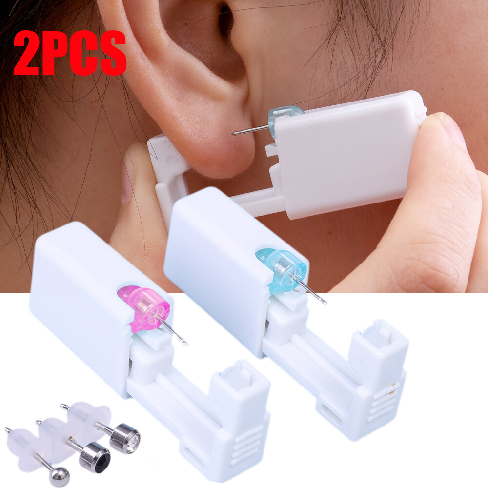 Disposable Safe Painless Ear Piercing Healthy Sterile Puncture Tool Without Inflammation for Earring Ear Piercing Set