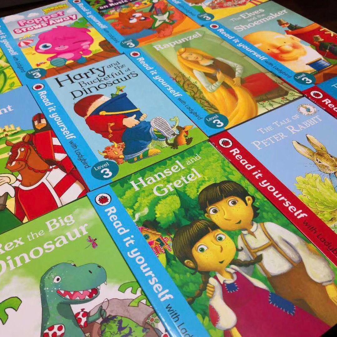 [E47] Ladybird Read It Yourself Collection (Level 1 - 4) Total 50 books for early readers **SOFT COVER**
