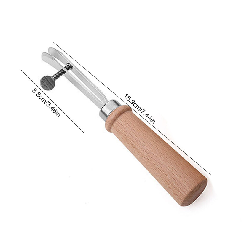 Adjustable Leather Tools Cutter Crimper Slotting And Grooving Device Edge Holder DIY Handmade Leathercraft Cutting