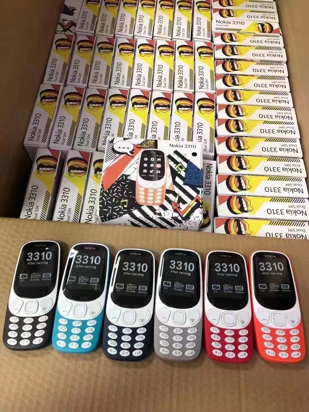 Original new Nokia 3310 Phone  Dual Sim Keypad Phone