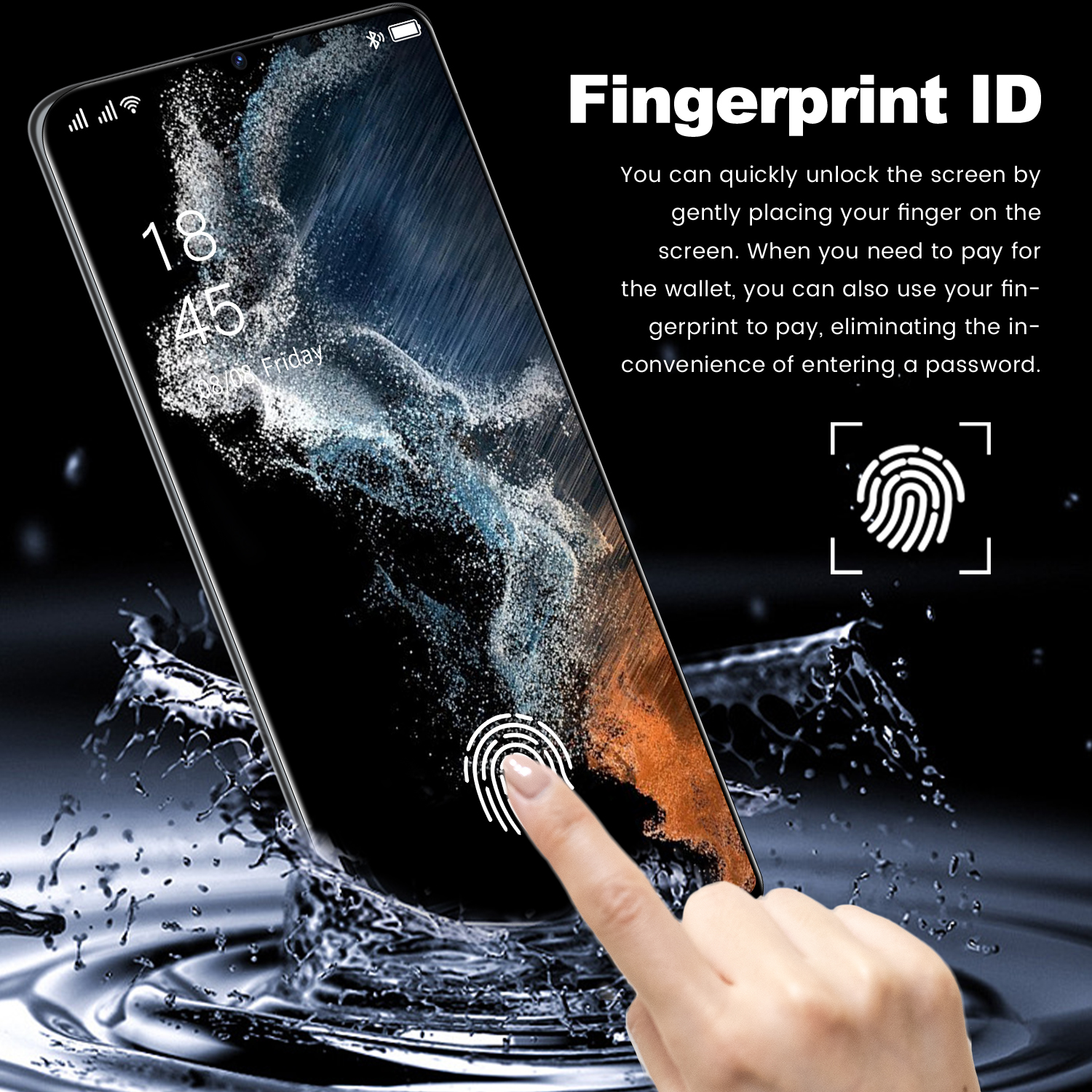 New and ready new Sansung Gaxlay S22 Ultra 5G Handphone 7.5 inch full HD+ Screen Smartphone ram 16GB rom 768Gb 24MP+58MP Global Version Android 10 AI power Phone 5800mAh Support Google Face Unlock 5G 