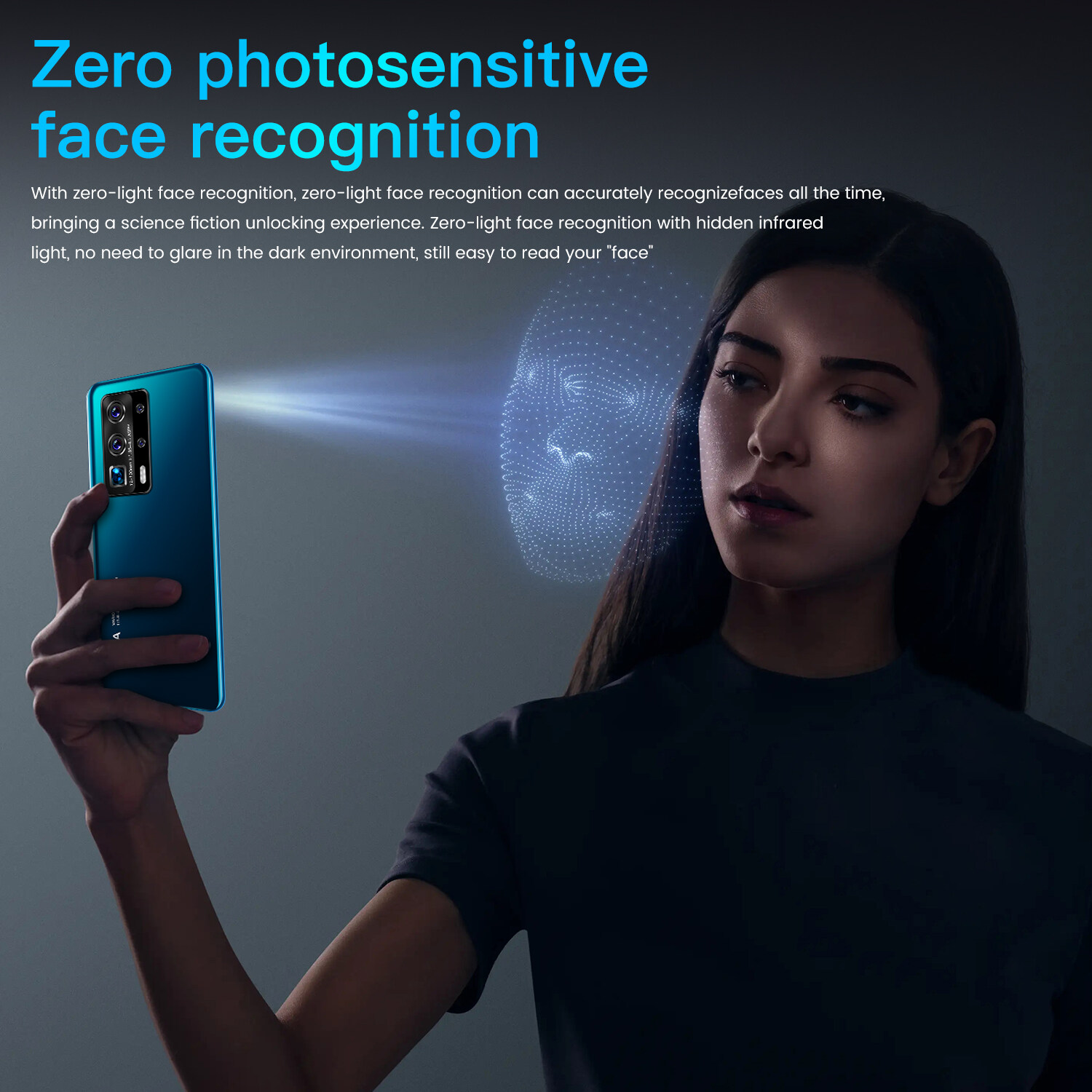 P40 Pro Handphone Original Murah Gila Smartphone 6GB RAM 128GB ROM 4G Phone 5.5-inch High-Definition Screen 4800mAh Large Battery And Strong Performance, facial recognition,  Free shipping