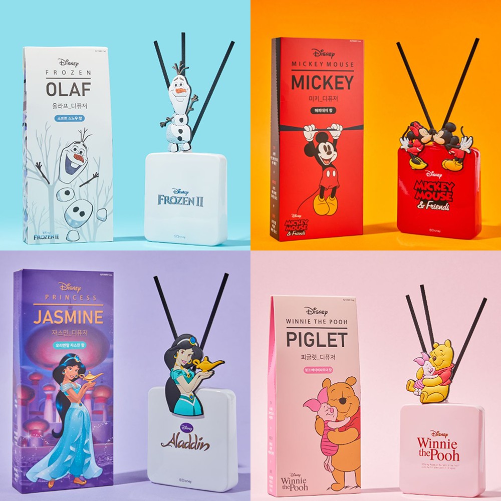 Disney characters Reed Diffuser 100ml - World Class luxury perfumer