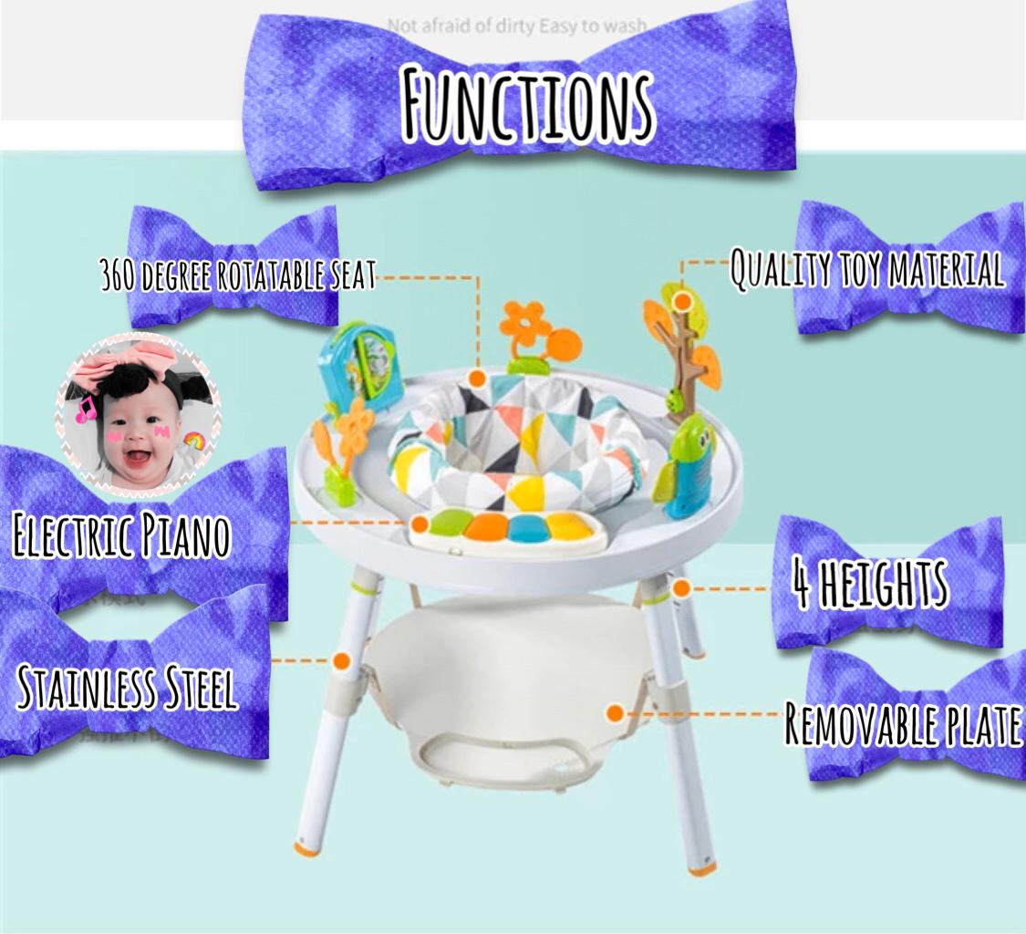 3 in 1 Baby Activity Center