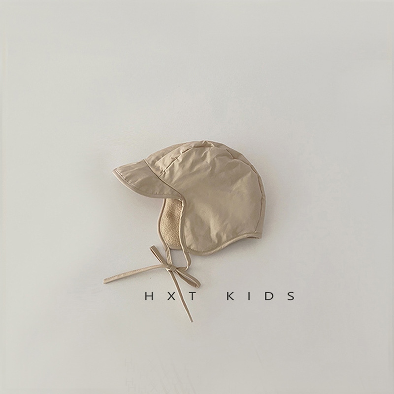 ▼✲ Ins windproof and coldproof children's Lei hat winter boys girls baby outdoor warm ear protection tide