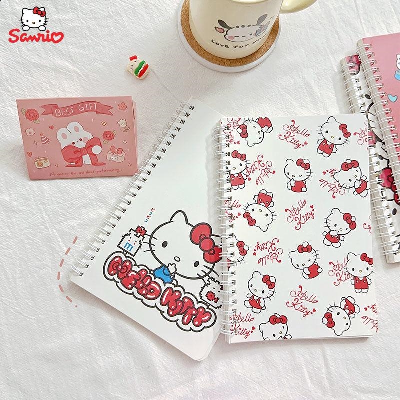 ❅ Cartoon Anime Sanrios Stationery Hello Kittys Kawaii Cute Student A5 Notebook Children Handbook Notepad Children's Gift