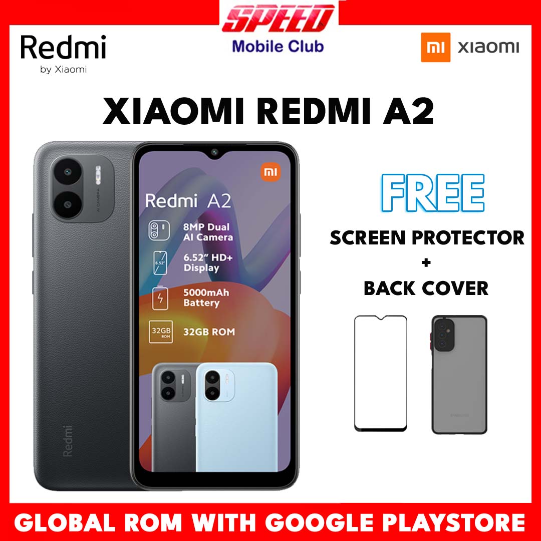 Xiaomi Redmi 9A | Redmi A2 | 3GB+64GB | 4GB+64GB | Global ROM | Brand New With Warranty | FREE TEMPER GLASS+BACK CASE OR DISCOUNT PRICE