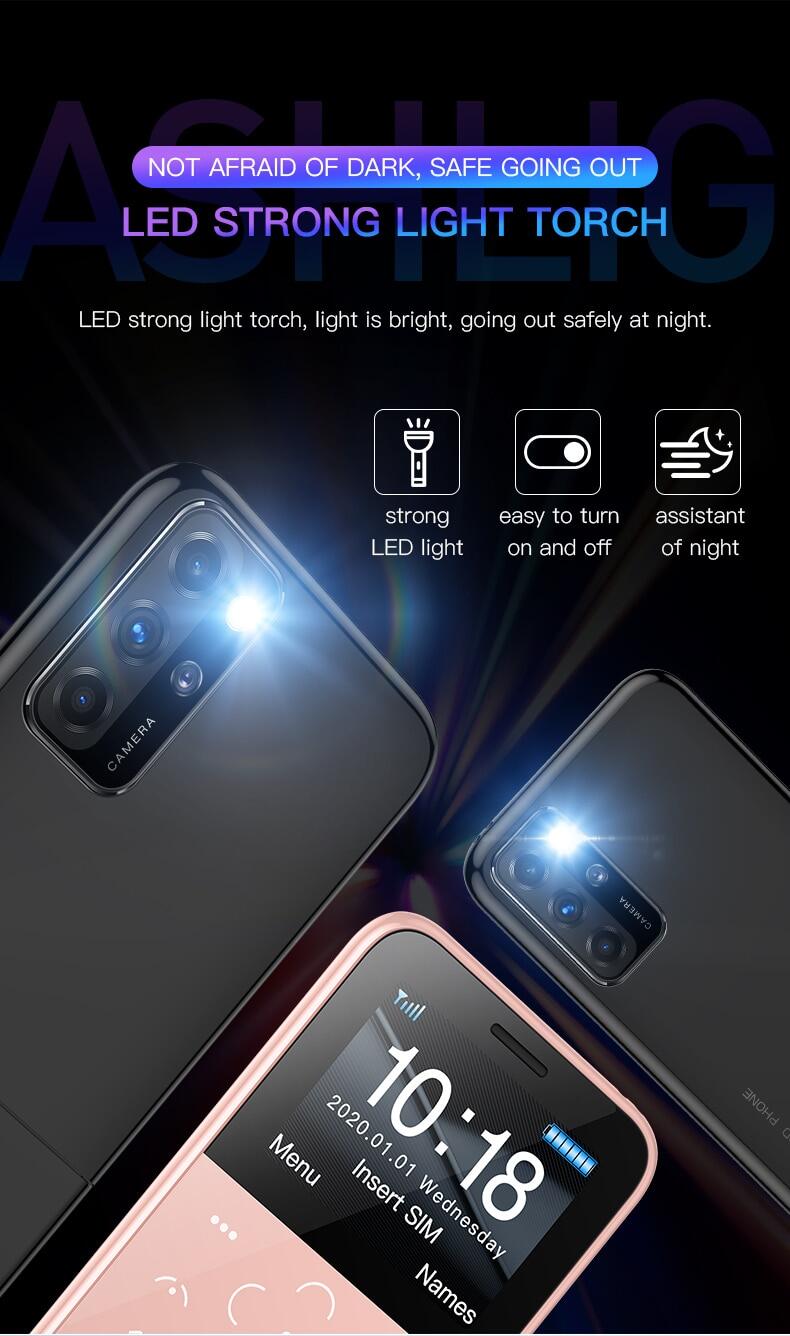 Original SOYES S10P 7S+ Mini Card Phone 2G GSM 400mAh 1.54'' MTK6261M Cellphone Ultra-Thin Fashion Children Small Size Phones