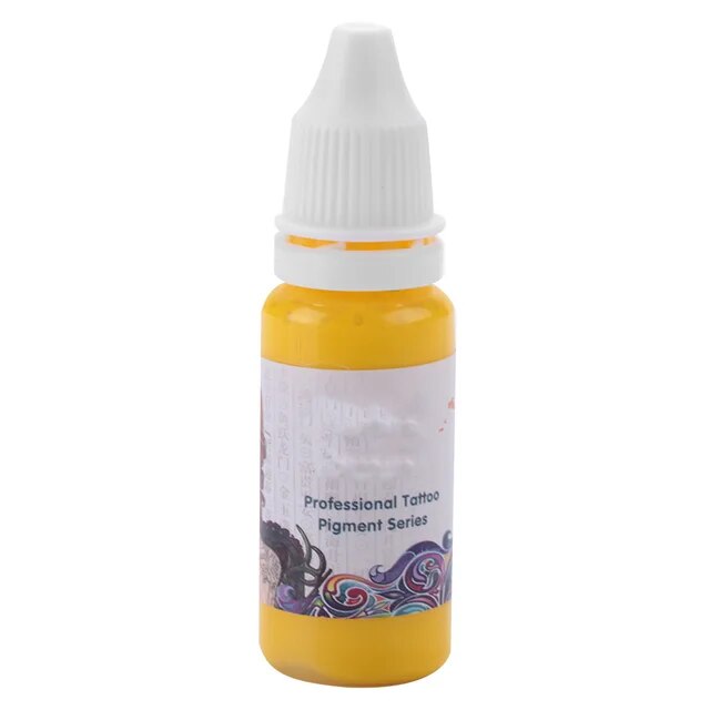 15ml Professional Safe Natural Plant Tattoo Ink Body Paint Microblading Pigment Semi-pernament Makeup Inks Beauty Tool Supplies