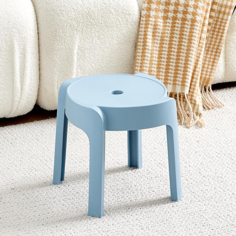 [Ready Stock] 30cm Plastic Stool Nordic Short Kids Chair Household