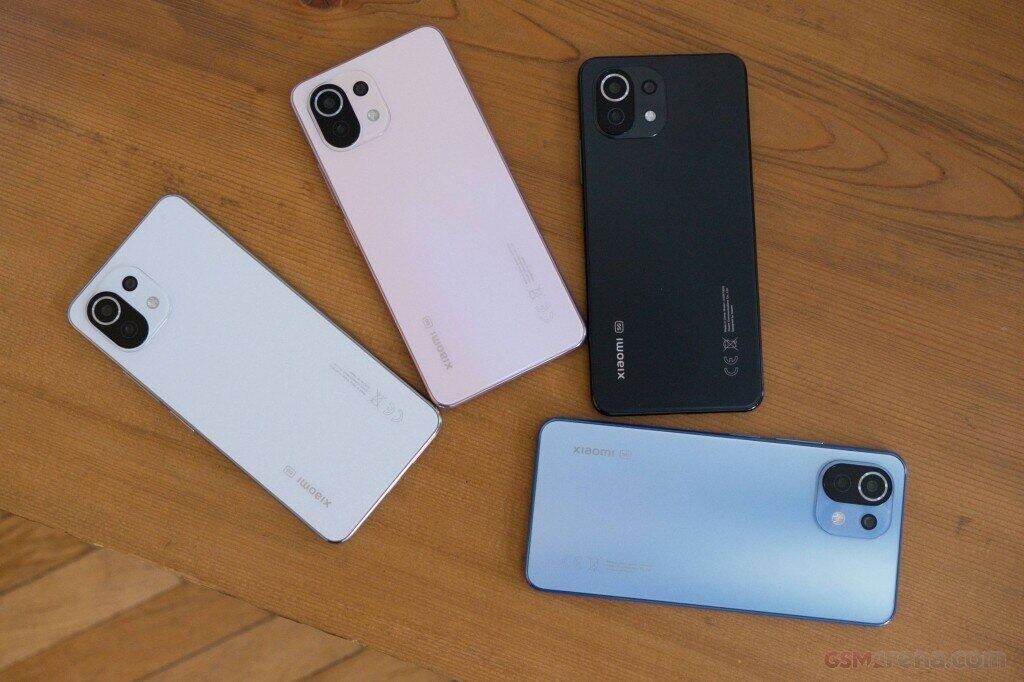 Smartphone Xiaomi Mi 11 Lite inch6.55 5G 8GB+128GB/256GB 90%NEW USED Battery 4250mAh Snapdragon 780G 64MP NFC AMOLED Full Screen