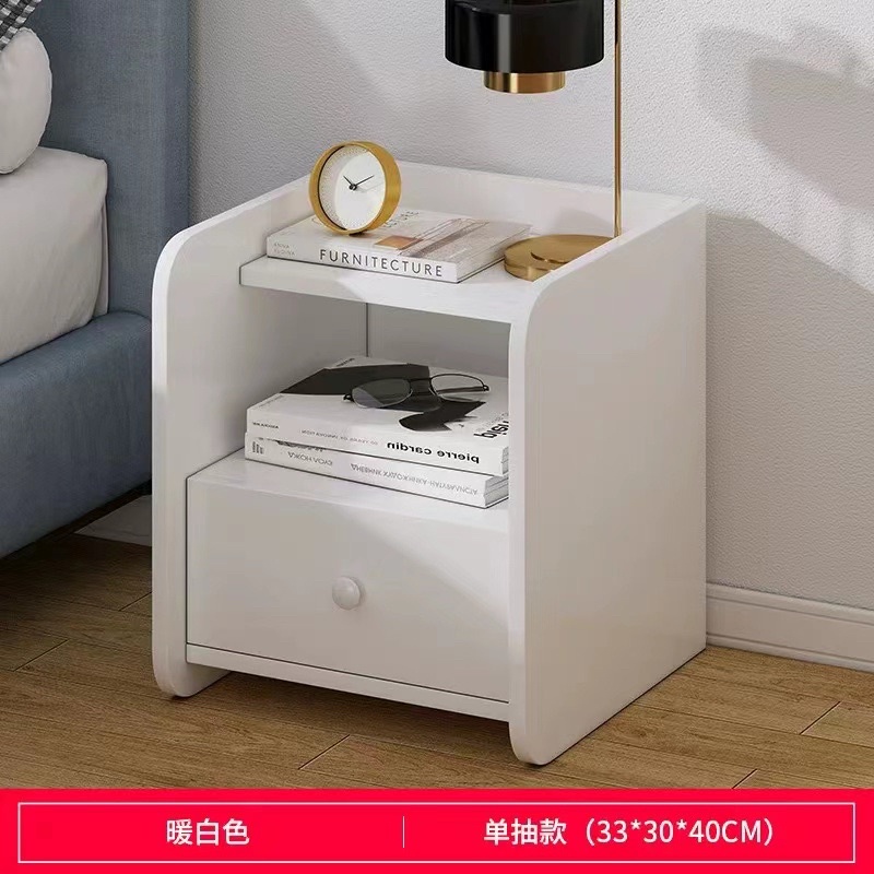 Bedside Table Simple Nordic Style Minimalist Bedroom Bedside Cabinet Internet Celebrity Mini Small Bedside
