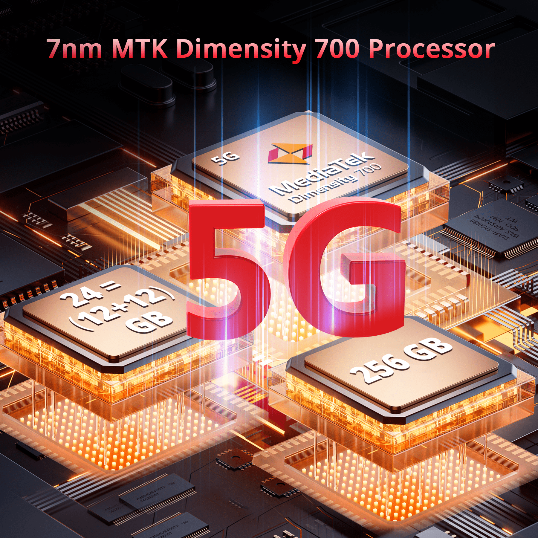 Cubot KingKong Star 5G 24GB+256GB 6.78" 2K Screen Rugged Smartphone